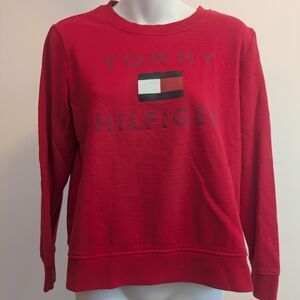 Tommy Hilfiger Women's Classic Red Sweatshirt